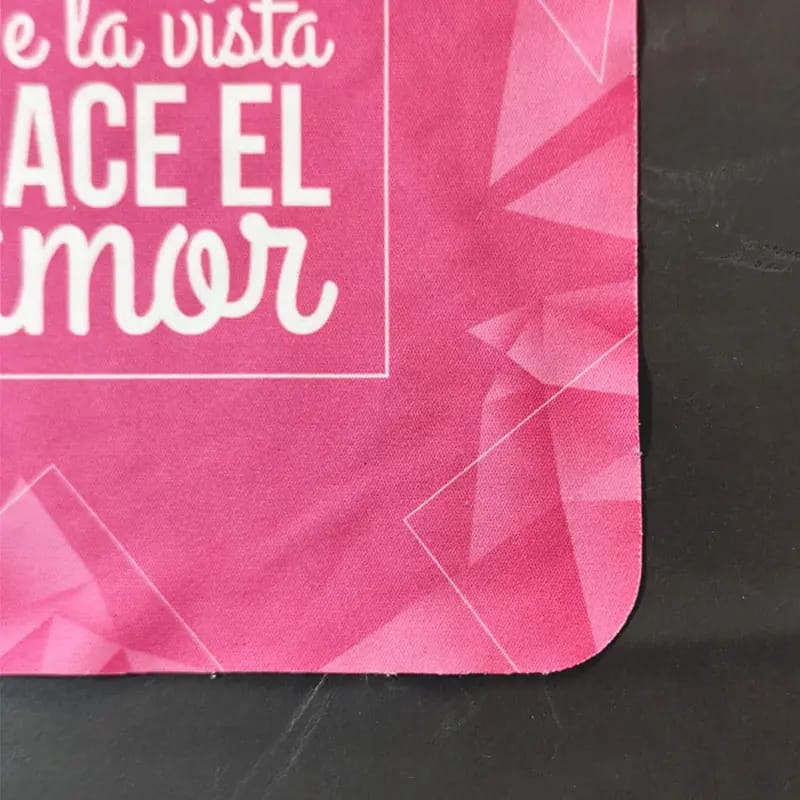 Microibra con acabado de esquinas redondeadas