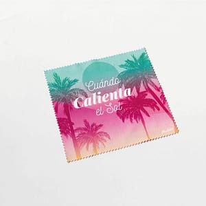 Paño de microfibra personalizado solo