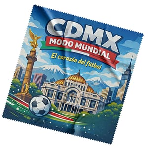 Microfibra CDMX Mundial 2026 para lentes