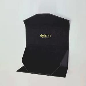 Estuche plegable abierto