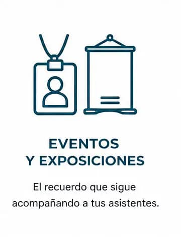 Microfibras personalizadas para eventos y exposiciones