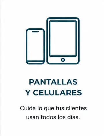 Microfibras para pantallas y celulares