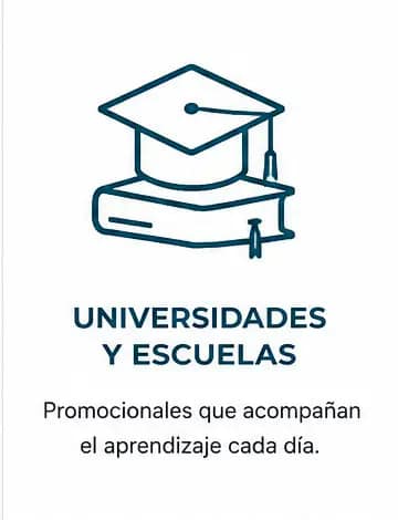 Microfibras promocionales para universidades y escuelas